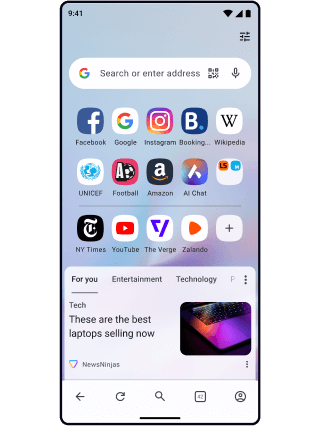 Web browser comparison